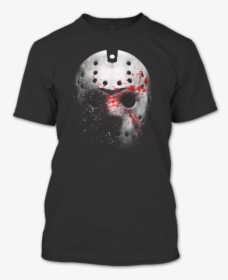 A Black T-shirt With The Shopify Logo - Iphone 8 Jason Voorhees Case, HD Png Download, Transparent PNG