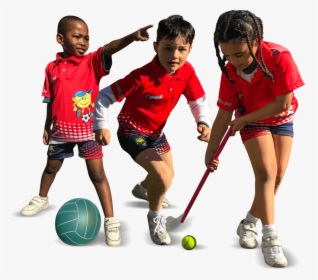 Transparent Kids Playing Soccer Png - Sport Kid Png, Png Download, Transparent PNG
