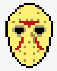 Jason Mask Clip Art - Simple Pixel Art Pac Man, HD Png Download, Transparent PNG