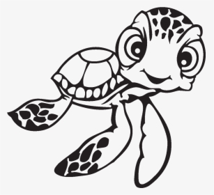 Sea Turtle Cartoon Coloring, HD Png Download, Transparent PNG