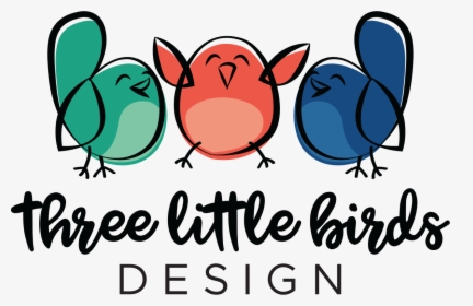 Three Little Birds Design - Three Little Birds Clip Art, HD Png Download, Transparent PNG