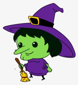 Clipart Witch - Clip Art Witch Face, HD Png Download, Transparent PNG