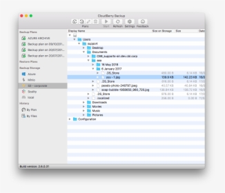 Backup Storage - Cloudberry Backup Mac, HD Png Download, Transparent PNG