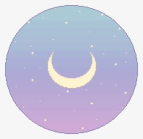 Sorry About My Crappy Art I Feel Horrible Night Sky - Moon Pixel Art Png, Transparent Png, Transparent PNG