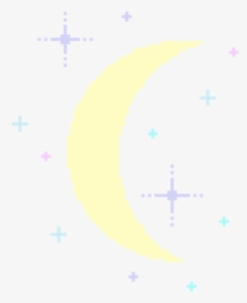 Kawaii Cute Pixel Pixels Magical Dreamy Pastel Art - Pixel Moon And Stars, HD Png Download, Transparent PNG