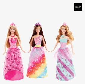 Transparent Barbie Princess Png - Princess Three Barbie Doll, Png Download, Transparent PNG