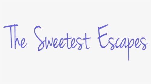 Sweetest Escapes Font Logo Purple2 - Calligraphy, HD Png Download, Transparent PNG
