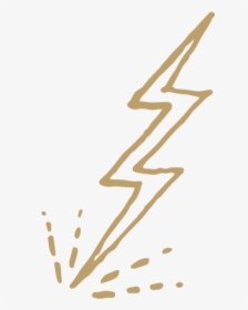 Lightningbolt Gold Sm, HD Png Download, Transparent PNG
