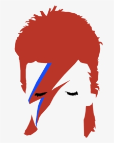 David Bowie Lightning Bolt Tattoo - David Bowie Aladdin Sane Tattoo, HD Png Download, Transparent PNG