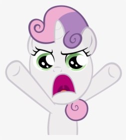 Sweetie Belle Oh Come On Meme, HD Png Download, Transparent PNG