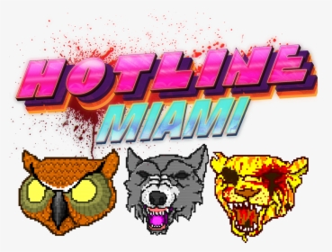Filterhotline Miami Filter With Masks, HD Png Download, Transparent PNG