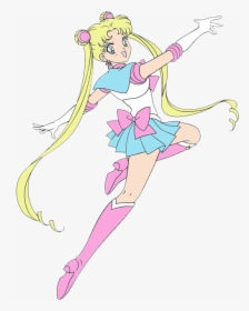 Anime Sailor Moon Transparent Usagi Tsukino Transparent - Anime Sailor Moon Transparent, HD Png Download, Transparent PNG