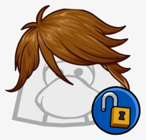 The Wind Swept Club - Club Penguin With Hair, HD Png Download, Transparent PNG