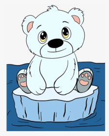 Cub At Getdrawings Com - Cartoon Polar Bear Cubs, HD Png Download, Transparent PNG