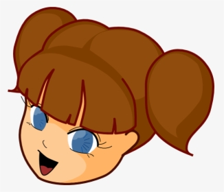 Clipart Brown Hair, HD Png Download, Transparent PNG