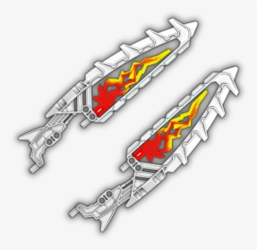 Bionicle Magma Sword - Bionicle Tahu Fire Blades, HD Png Download, Transparent PNG