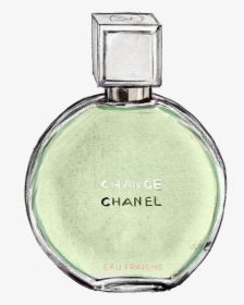 Painted Texture Perfume Bottle Coco Chanel Clipart - Perfume Vector Clip Art, HD Png Download, Transparent PNG