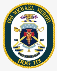 Uss Michael Murphy Coa - Uss Michael Murphy Crest, HD Png Download, Transparent PNG