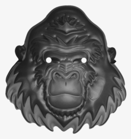 Ape Clipart Gorilla Mask - Western Gorilla, HD Png Download, Transparent PNG