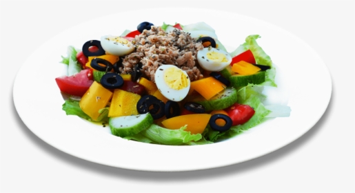 Salad With Vegetables And Tuna - Fruit Salad, HD Png Download, Transparent PNG