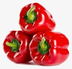 Transparent Red Pepper Png - Red Bell Peppers Png, Png Download, Transparent PNG