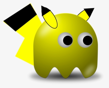 Grass,yellow,snout - Pac-man, HD Png Download, Transparent PNG