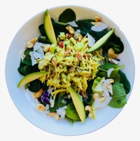 Transparent Chicken Salad Png - Spinach Salad, Png Download, Transparent PNG