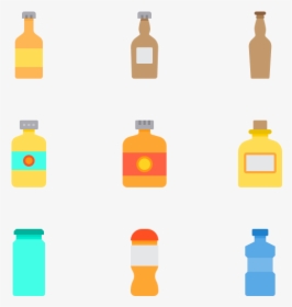 Bottle And Containers - Glass Bottle, HD Png Download, Transparent PNG