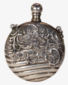 Antique Victorian Decorative Perfume Bottle Pendant - Victorian Perfume, HD Png Download, Transparent PNG