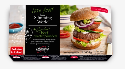 Slimming World Burgers Iceland, HD Png Download, Transparent PNG