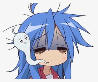 Sticker Lucky Star Konata Izumi Fatigue Defonce Kikoojap - Steam Anime Animated Artwork, HD Png Download, Transparent PNG