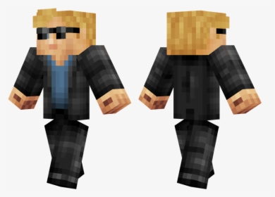 Minecraft Pulp Fiction Skin, HD Png Download, Transparent PNG