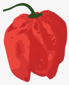 Red Bell Pepper Clipart , Png Download - Red Bell Pepper, Transparent Png, Transparent PNG