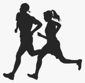 Trail Running Marathon Sport - Woman Silhouette Run Sport, HD Png Download, Transparent PNG
