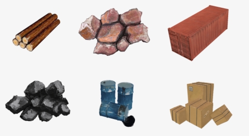 Cargo - Raw Materials And Goods, HD Png Download, Transparent PNG