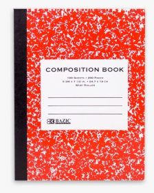 Bazic Black Marble Composition Book, HD Png Download, Transparent PNG
