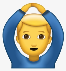 Man Saying Yes Emoji, HD Png Download, Transparent PNG