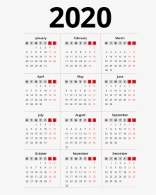 2020 Calendar Background Png - 2020 Calendar With Arabic, Transparent Png, Transparent PNG