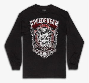 Speedfreak Hellraiser Mens Long Sleeve Shirt - Long-sleeved T-shirt, HD Png Download, Transparent PNG