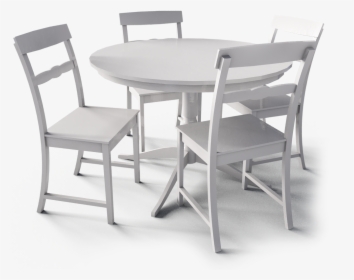 Liatorp Table And Chairs3d View   Class Mw 100 Mh 100 - White Tables And Chairs Png, Transparent Png, Transparent PNG