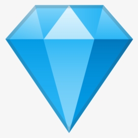 Gem Stone Icon - Diamond Emoji, HD Png Download, Transparent PNG
