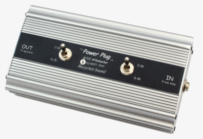 Recycled Sound, Power Plug 6 / 12, 6db Or 12db Image - Attenuator Recycled Sound, HD Png Download, Transparent PNG