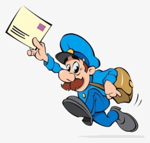 Transparent Mail Man Png - Background Postman Transparent, Png Download, Transparent PNG
