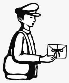 Mailman Clipart Mail Carrier - Clipart Indian Postman, HD Png Download, Transparent PNG