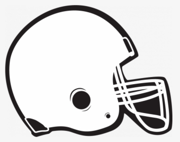White Football Helmet Clipart , Png Download - White Football Helmet Clipart, Transparent Png, Transparent PNG