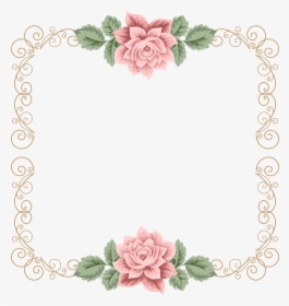Transparent Wedding Flowers Clipart - Vintage Wedding Flower Vector, HD Png Download, Transparent PNG