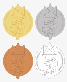 Steri Olympics Winner Medals Bronze Silver Gold Olympics - Illustration, HD Png Download, Transparent PNG