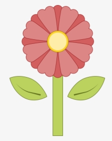 Free Vector Pink Flower - صور ورد كرتون, HD Png Download, Transparent PNG