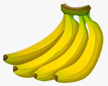 Free Download High Quality Banana Png Vector Transparent - Transparent Background Banana Clipart, Png Download, Transparent PNG