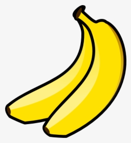 Image Of Bananas Free - Banana Clip Art, HD Png Download, Transparent PNG